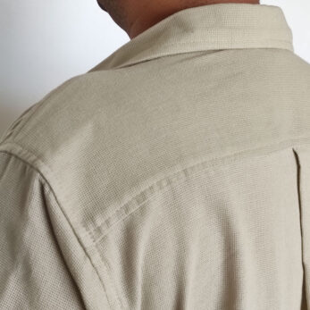 Alternative view of پیراهن مردانه لینن کنفی کرم