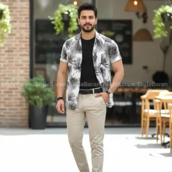 پیراهن مردانه هاوایی ماداگاسکار