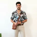 پیراهن مردانه هاوایی ساحل نخل