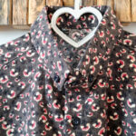 پیراهن لینن مردانه آستین بلند طوسی