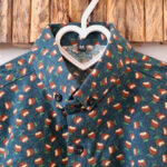 پیراهن لینن مردانه آستین بلند سبز