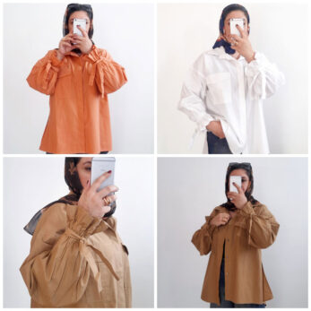 شومیز لینن ساده زنانه