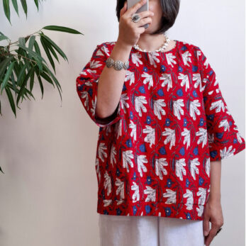 شومیز باتیک هندی آلما